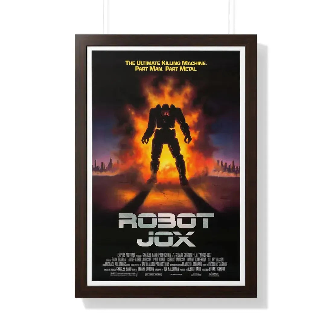 ROBOTJOX (TEASER) 1989 - Framed Movie Poster - The Sticker Space