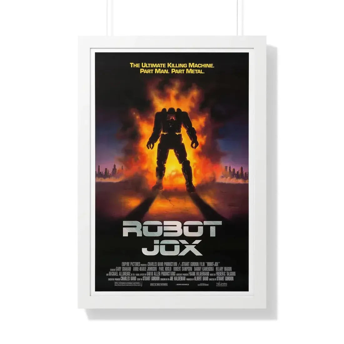 ROBOTJOX (TEASER) 1989 - Framed Movie Poster - The Sticker Space
