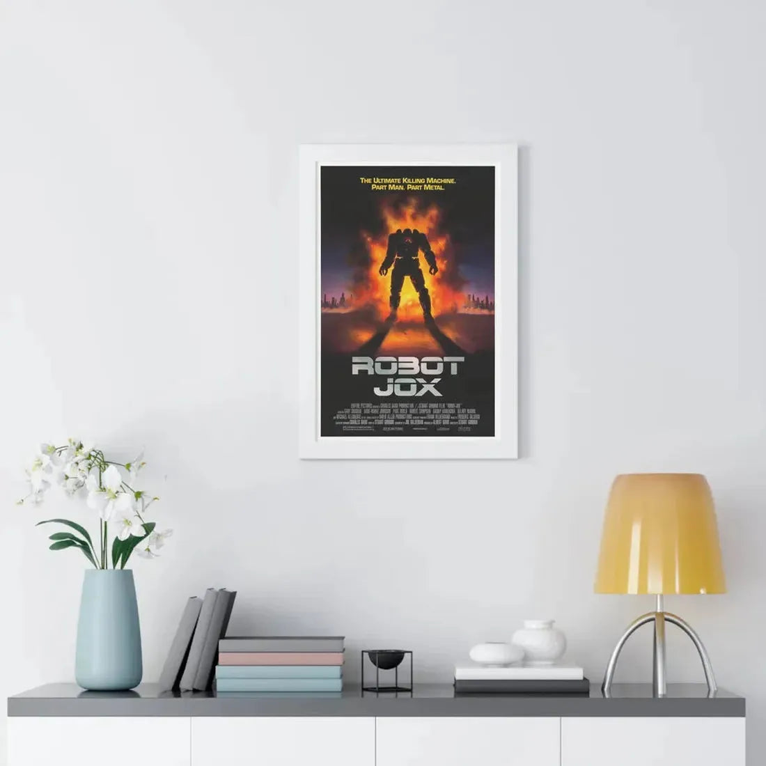 ROBOTJOX (TEASER) 1989 - Framed Movie Poster - The Sticker Space