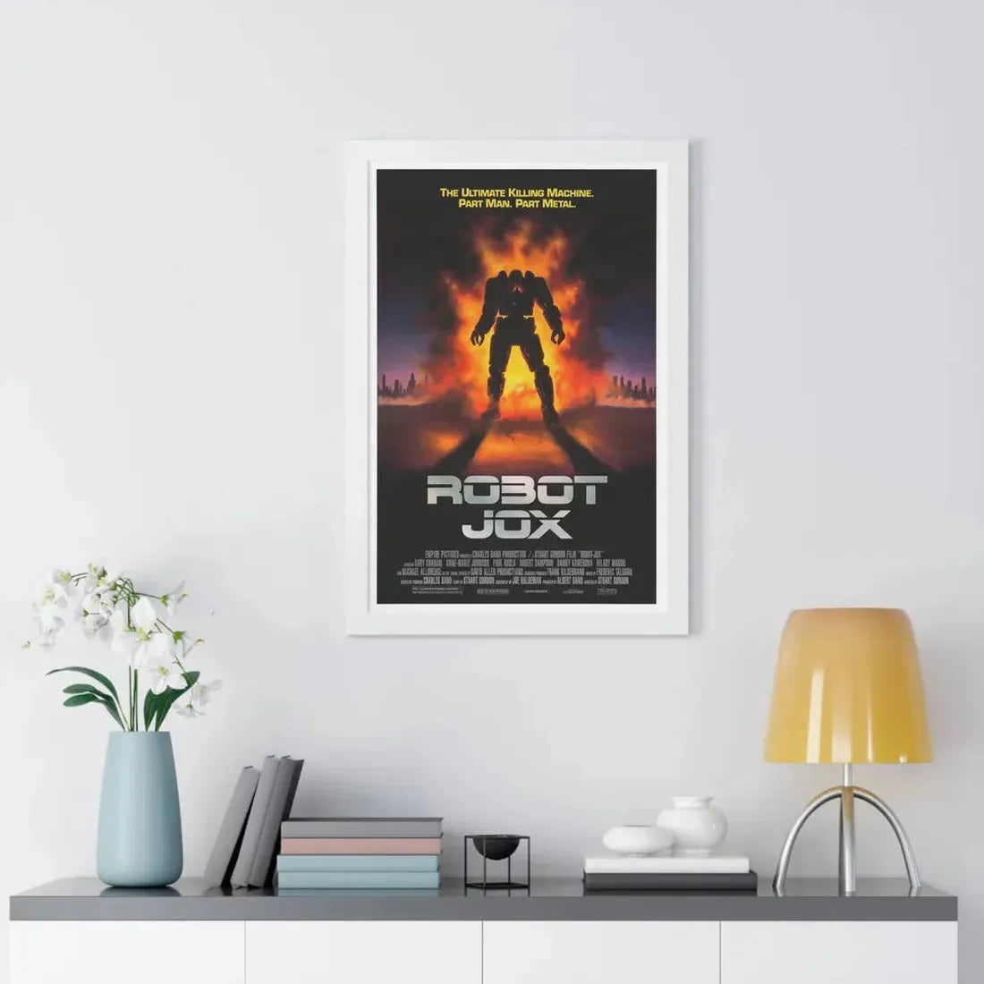 ROBOTJOX (TEASER) 1989 - Framed Movie Poster - The Sticker Space
