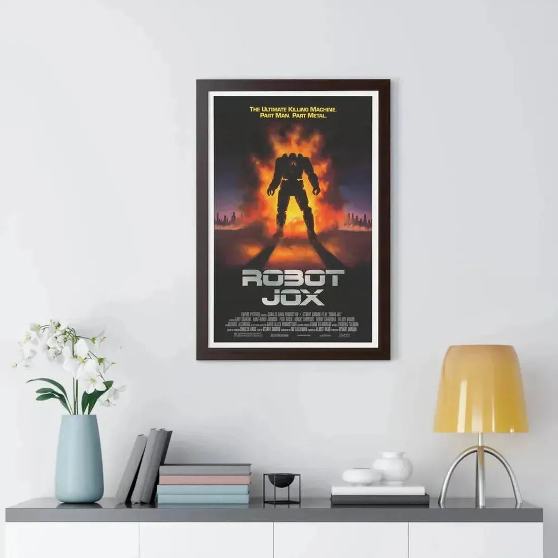 ROBOTJOX (TEASER) 1989 - Framed Movie Poster - The Sticker Space