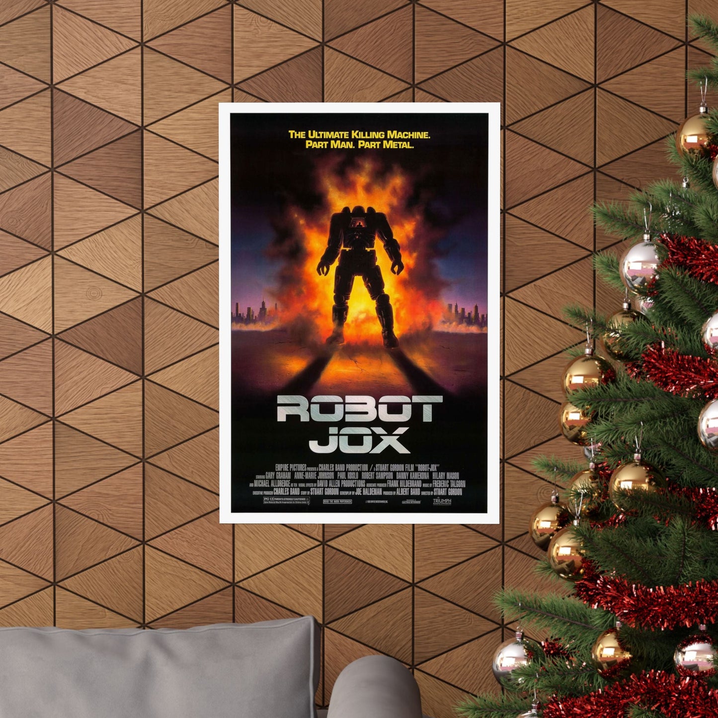 ROBOTJOX (TEASER) 1989 - Paper Movie Poster-The Sticker Space