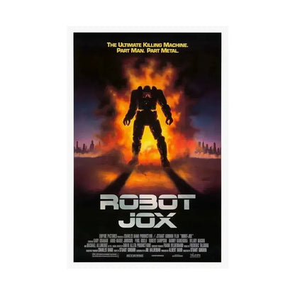 ROBOTJOX (TEASER) 1989 - Paper Movie Poster - The Sticker Space