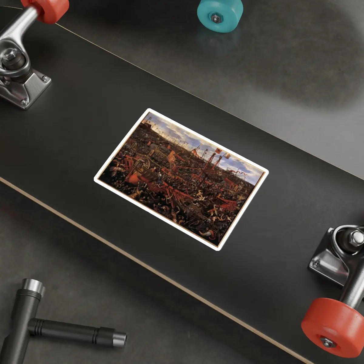 SKU:16214715601444537519 Sticker types:White Shape:Die-Cut Sizes:6" × 6"