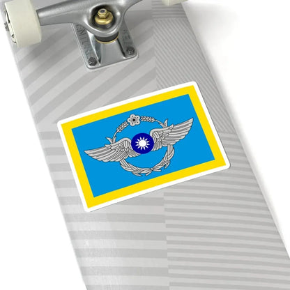 ROC Commanding General of Air Force Flag (China) STICKER Vinyl Kiss-Cut Decal - The Sticker Space