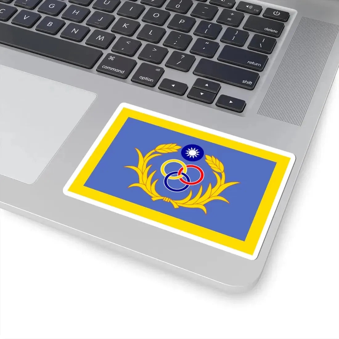 ROC Commanding General of Garrison Flag (China) STICKER Vinyl Kiss-Cut Decal - The Sticker Space