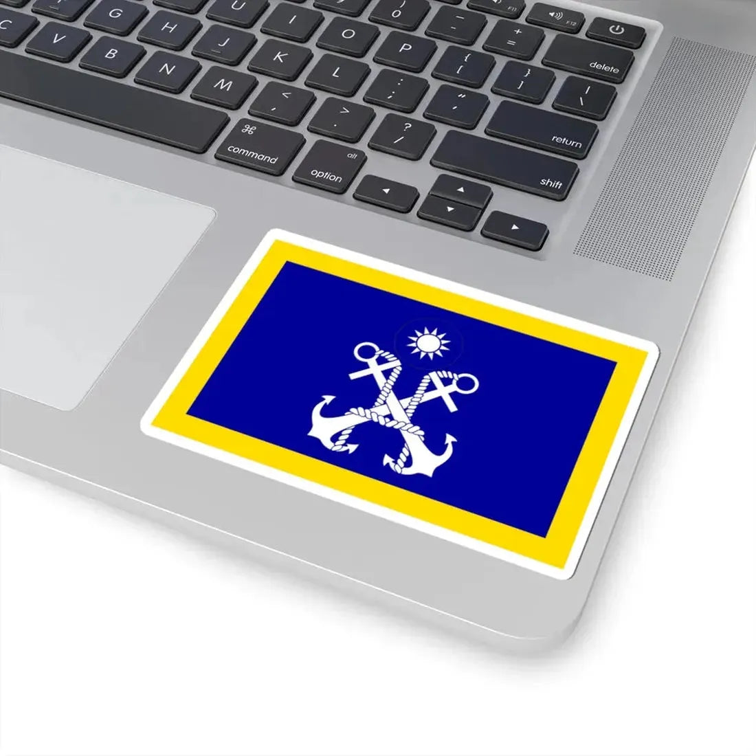 ROC Commanding General of Navy Flag (China) STICKER Vinyl Kiss-Cut Decal - The Sticker Space