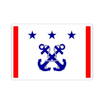ROC Deputy Chiefs of General Staffs Flag 1947 (China) STICKER Vinyl Kiss-Cut Decal 2 Inch White - The Sticker Space