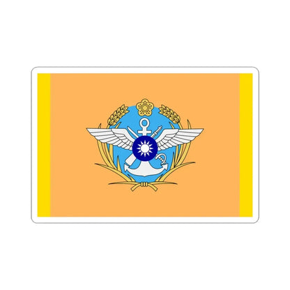 ROC Deputy Chiefs of General Staffs Flag (China) STICKER Vinyl Kiss-Cut Decal 3 Inch White - The Sticker Space
