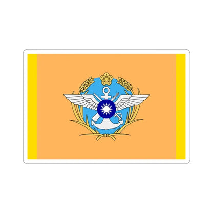 ROC Deputy Chiefs of General Staffs Flag (China) STICKER Vinyl Kiss-Cut Decal 4 Inch White - The Sticker Space