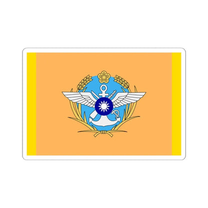 ROC Deputy Chiefs of General Staffs Flag (China) STICKER Vinyl Kiss-Cut Decal 6 Inch White - The Sticker Space