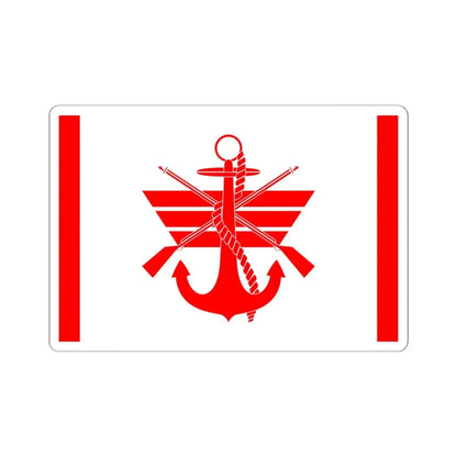 ROC Deputy Minister of National Defense Flag 1950 (China) STICKER Vinyl Kiss-Cut Decal 6 Inch White - The Sticker Space