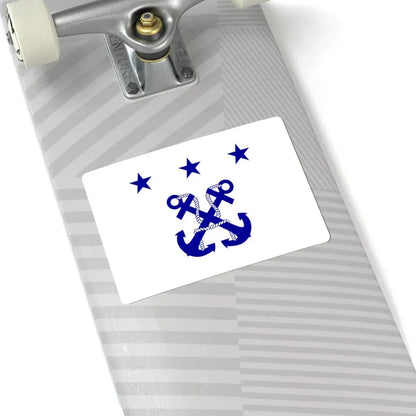 ROC General Chief of Staff of the Ministry of National Defense Flag 1947 (China) STICKER Vinyl Kiss-Cut Decal - The Sticker Space