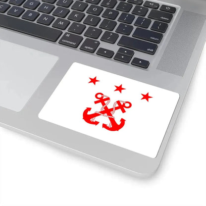 ROC Minister of National Defense Flag 1947 (China) STICKER Vinyl Kiss-Cut Decal - The Sticker Space