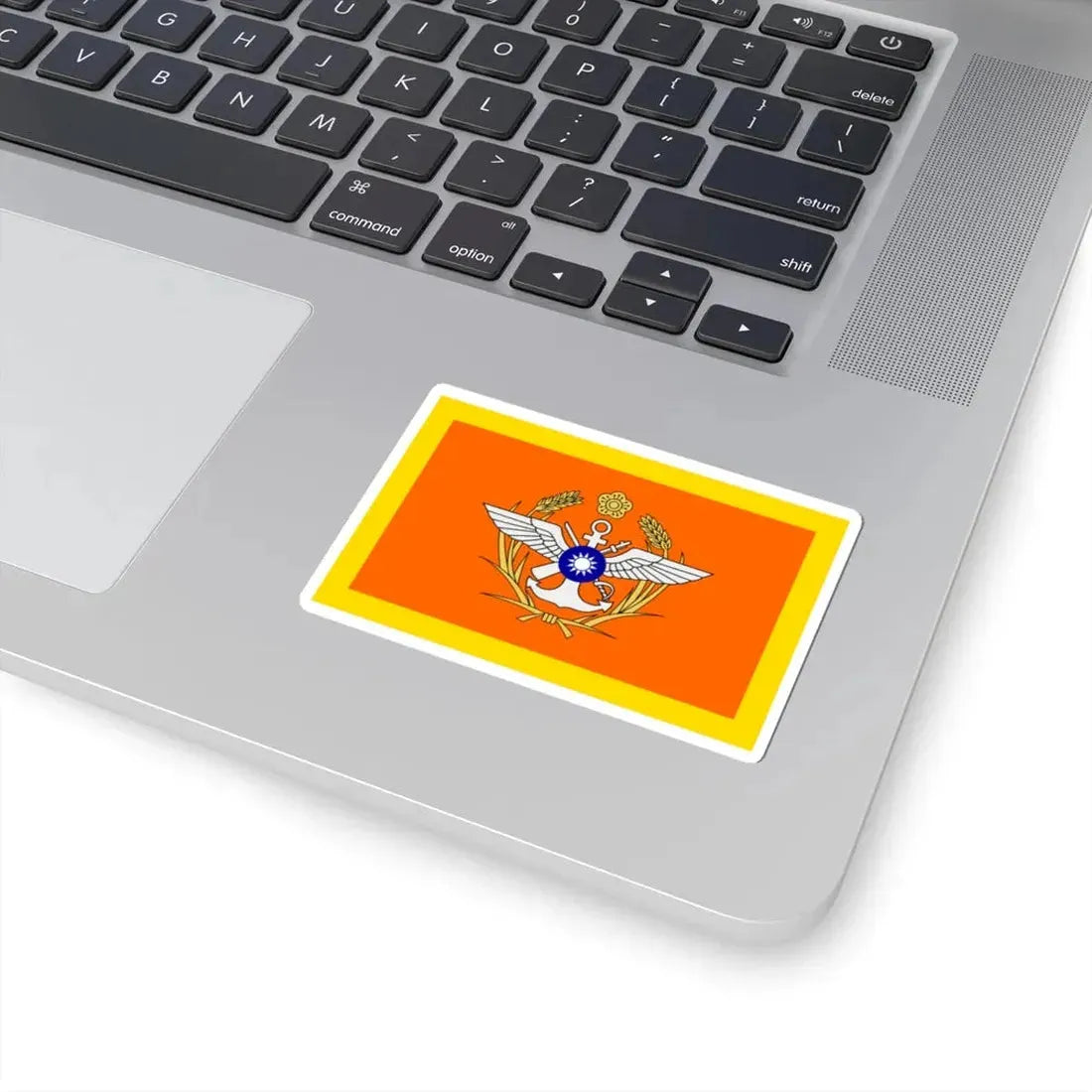 ROC Minister of National Defense Flag (China) STICKER Vinyl Kiss-Cut Decal - The Sticker Space