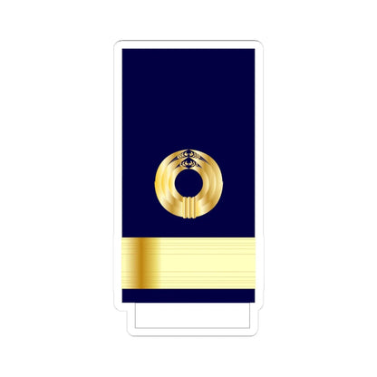 ROC navy OF 6 1935 1956 (China) (Military Rank) STICKER Vinyl Kiss-Cut Decal 3 Inch White - The Sticker Space