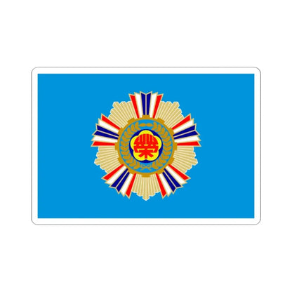 ROC Veterans Affairs Council Flag (China) STICKER Vinyl Kiss-Cut Decal 2 Inch White - The Sticker Space