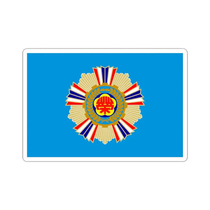 ROC Veterans Affairs Council Flag (China) STICKER Vinyl Kiss-Cut Decal 3 Inch White - The Sticker Space