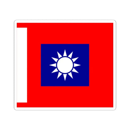 ROCA Battalion Flag 1953 (China) STICKER Vinyl Kiss-Cut Decal 2 Inch White - The Sticker Space