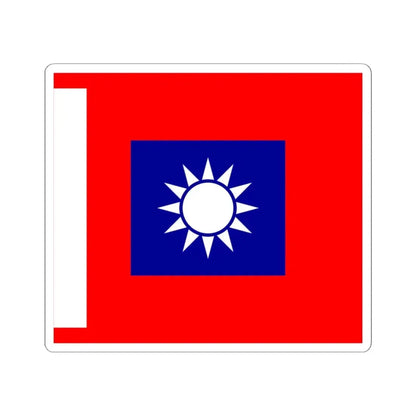 ROCA Battalion Flag 1953 (China) STICKER Vinyl Kiss-Cut Decal 3 Inch White - The Sticker Space