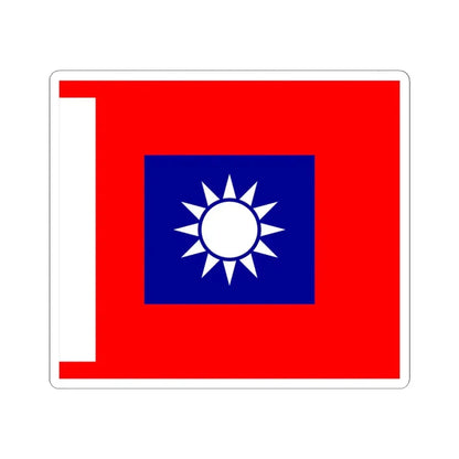 ROCA Battalion Flag 1953 (China) STICKER Vinyl Kiss-Cut Decal 4 Inch White - The Sticker Space