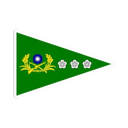 ROCA Colonels Flag 1964 (China) STICKER Vinyl Kiss-Cut Decal 2 Inch White - The Sticker Space