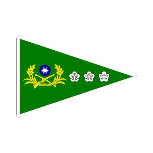 ROCA Colonels Flag 1964 (China) STICKER Vinyl Kiss-Cut Decal 2 Inch White - The Sticker Space