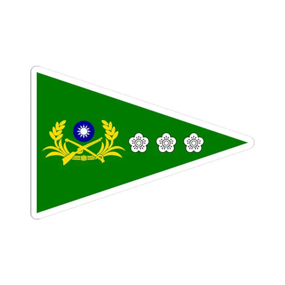 ROCA Colonels Flag 1964 (China) STICKER Vinyl Kiss-Cut Decal 3 Inch White - The Sticker Space