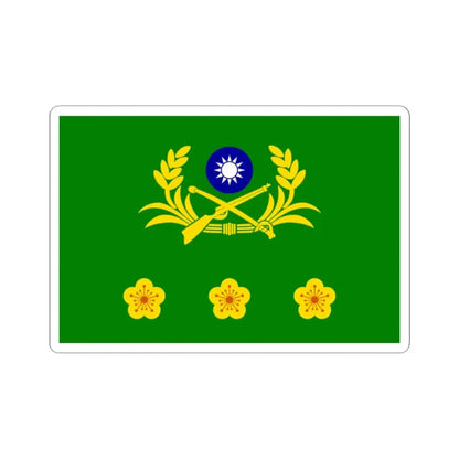 ROCA Colonels Flag (China) STICKER Vinyl Kiss-Cut Decal 2 Inch White - The Sticker Space