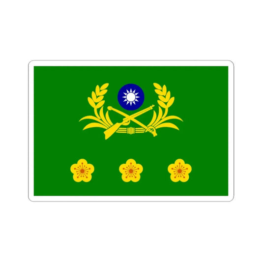 ROCA Colonels Flag (China) STICKER Vinyl Kiss-Cut Decal 2 Inch White - The Sticker Space