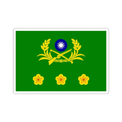 ROCA Colonels Flag (China) STICKER Vinyl Kiss-Cut Decal 3 Inch White - The Sticker Space