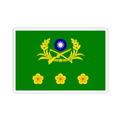 ROCA Colonels Flag (China) STICKER Vinyl Kiss-Cut Decal 4 Inch White - The Sticker Space