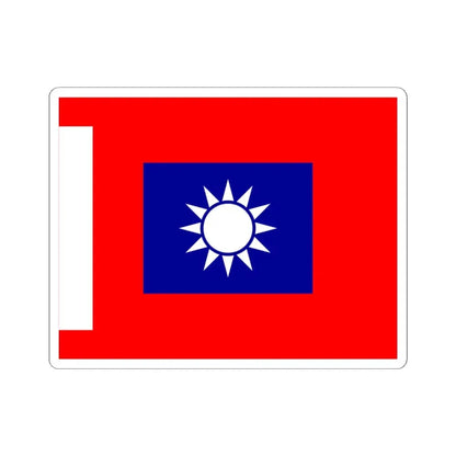 ROCA Company Flag 1934-Infantry (China) STICKER Vinyl Kiss-Cut Decal 3 Inch White - The Sticker Space