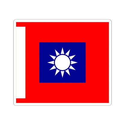 ROCA Company Flag 1953 (China) STICKER Vinyl Kiss-Cut Decal 2 Inch White - The Sticker Space