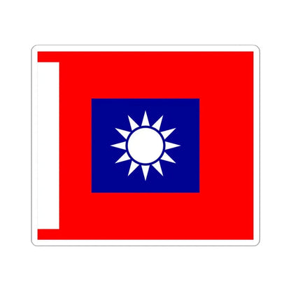 ROCA Company Flag 1953 (China) STICKER Vinyl Kiss-Cut Decal 4 Inch White - The Sticker Space