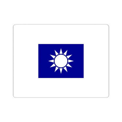 ROCA Regiment Flag 1934-Military Engineering (China) STICKER Vinyl Kiss-Cut Decal 3 Inch White - The Sticker Space