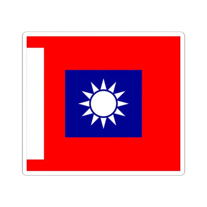 ROCA Regiment Flag 1935-Infantry (China) STICKER Vinyl Kiss-Cut Decal 2 Inch White - The Sticker Space