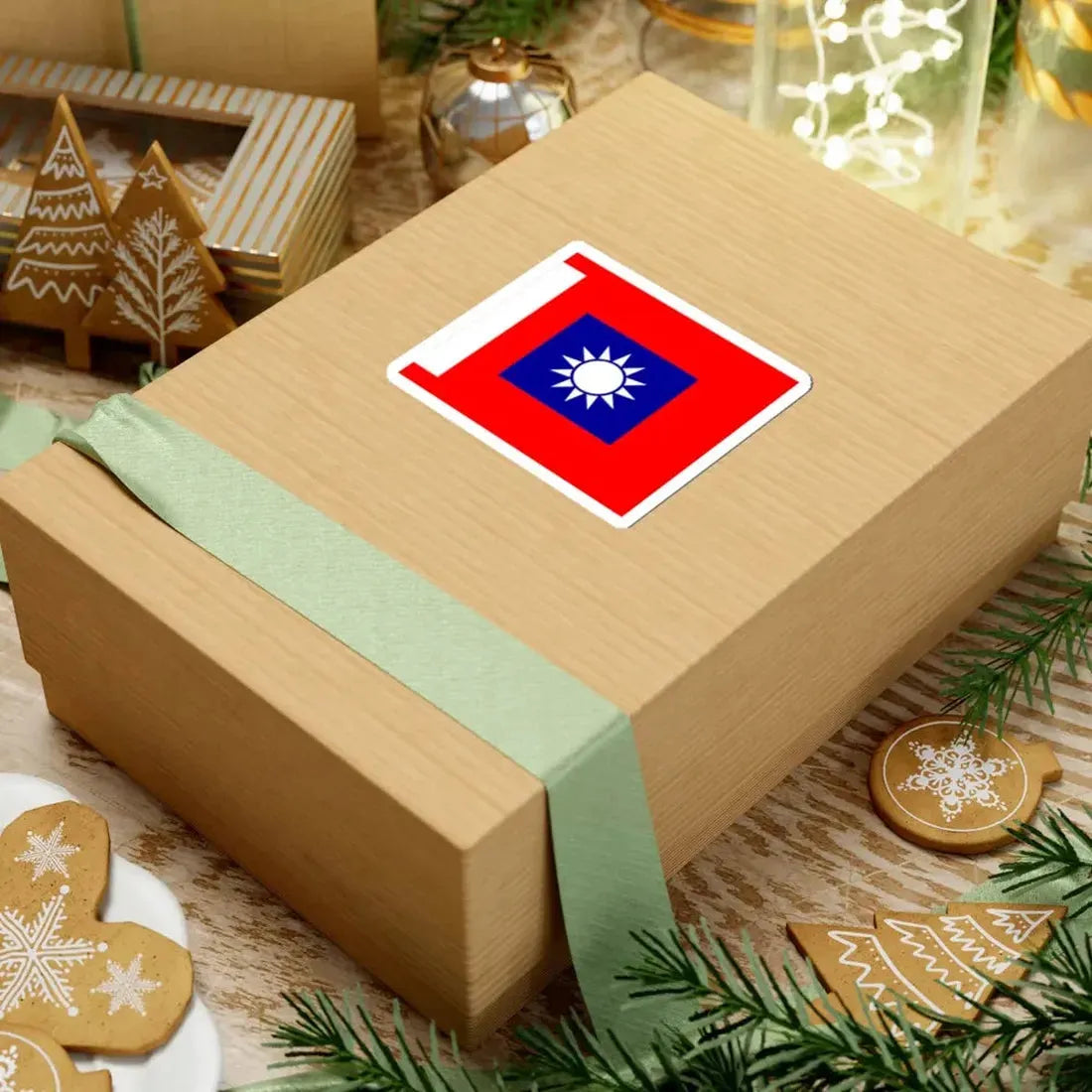 ROCA Regiment Flag 1935-Infantry (China) STICKER Vinyl Kiss-Cut Decal - The Sticker Space