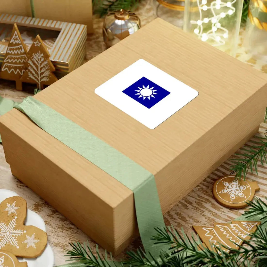 ROCA Regiment Flag 1935-Military Engineering (China) STICKER Vinyl Kiss-Cut Decal - The Sticker Space