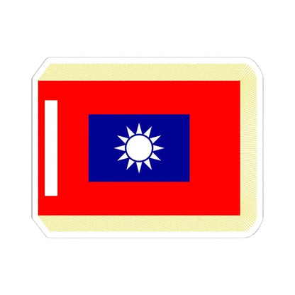 ROCA Unit Flag (China) STICKER Vinyl Kiss-Cut Decal 6 Inch White - The Sticker Space