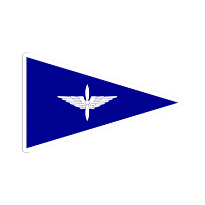 ROCAF Captains Flag 1948 (China) STICKER Vinyl Kiss-Cut Decal 2 Inch White - The Sticker Space