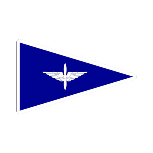 ROCAF Captains Flag 1948 (China) STICKER Vinyl Kiss-Cut Decal 2 Inch White - The Sticker Space