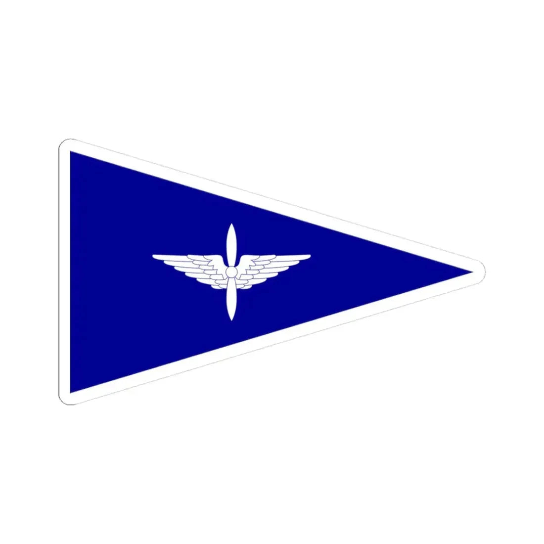 ROCAF Captains Flag 1948 (China) STICKER Vinyl Kiss-Cut Decal 3 Inch White - The Sticker Space