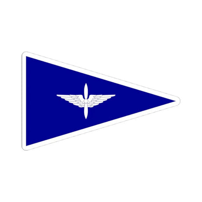 ROCAF Captains Flag 1948 (China) STICKER Vinyl Kiss-Cut Decal 4 Inch White - The Sticker Space