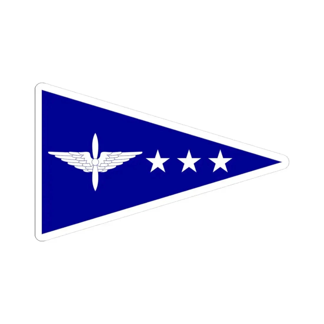 ROCAF Colonels Flag 1937 (China) STICKER Vinyl Kiss-Cut Decal 3 Inch White - The Sticker Space