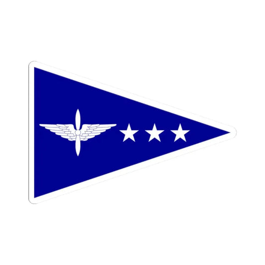 ROCAF Colonels Flag 1958 (China) STICKER Vinyl Kiss-Cut Decal 2 Inch White - The Sticker Space