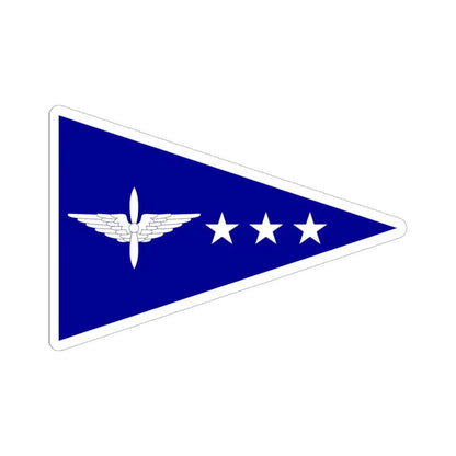 ROCAF Colonels Flag 1958 (China) STICKER Vinyl Kiss-Cut Decal 6 Inch White - The Sticker Space