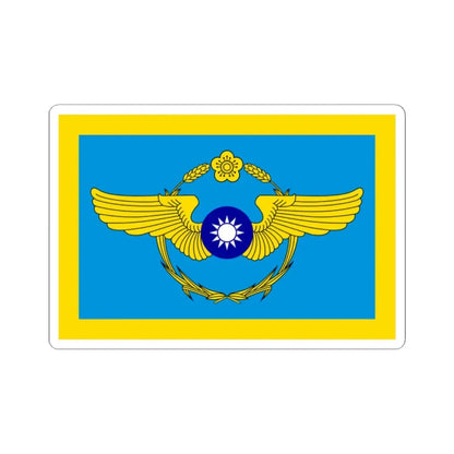ROCAF Commander-in-Chiefs Flag 1958 (China) STICKER Vinyl Kiss-Cut Decal 2 Inch White - The Sticker Space