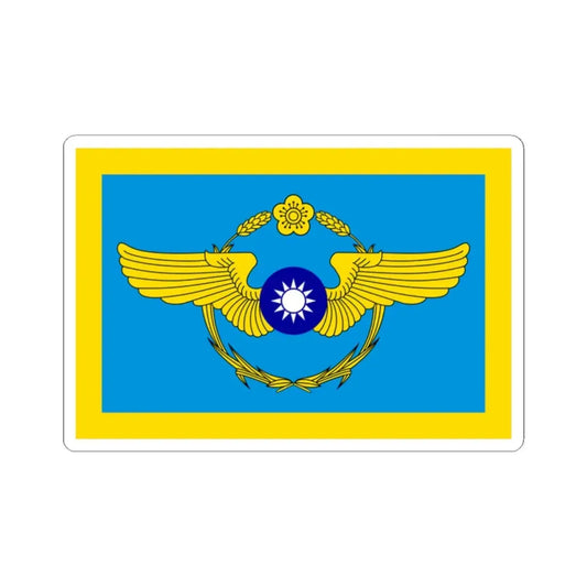 ROCAF Commander-in-Chiefs Flag 1958 (China) STICKER Vinyl Kiss-Cut Decal 2 Inch White - The Sticker Space