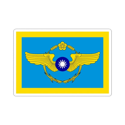 ROCAF Commander-in-Chiefs Flag 1958 (China) STICKER Vinyl Kiss-Cut Decal 3 Inch White - The Sticker Space